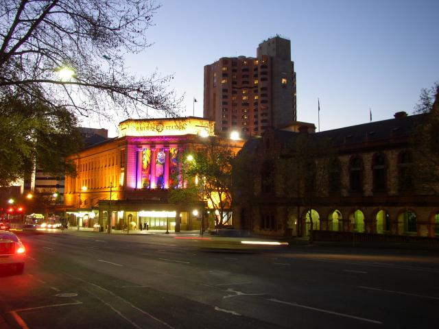 Evening in Adelaide
