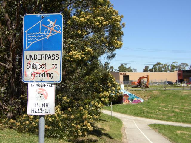 Underpass Sign