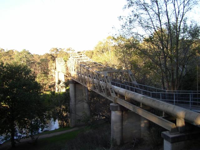A pipe bridge